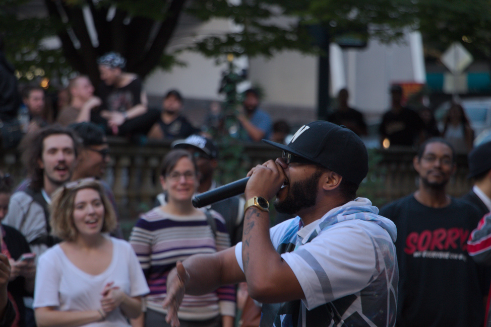 Jon Belz, Portland Hip-Hop Day, photo by Riley Brown