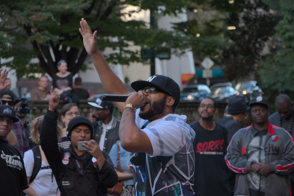 Jon Belz, Portland Hip-Hop Day, photo by Riley Brown