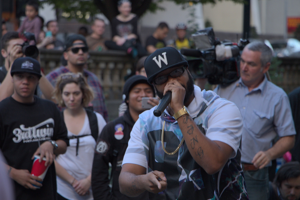 Jon Belz, Portland Hip-Hop Day, photo by Riley Brown