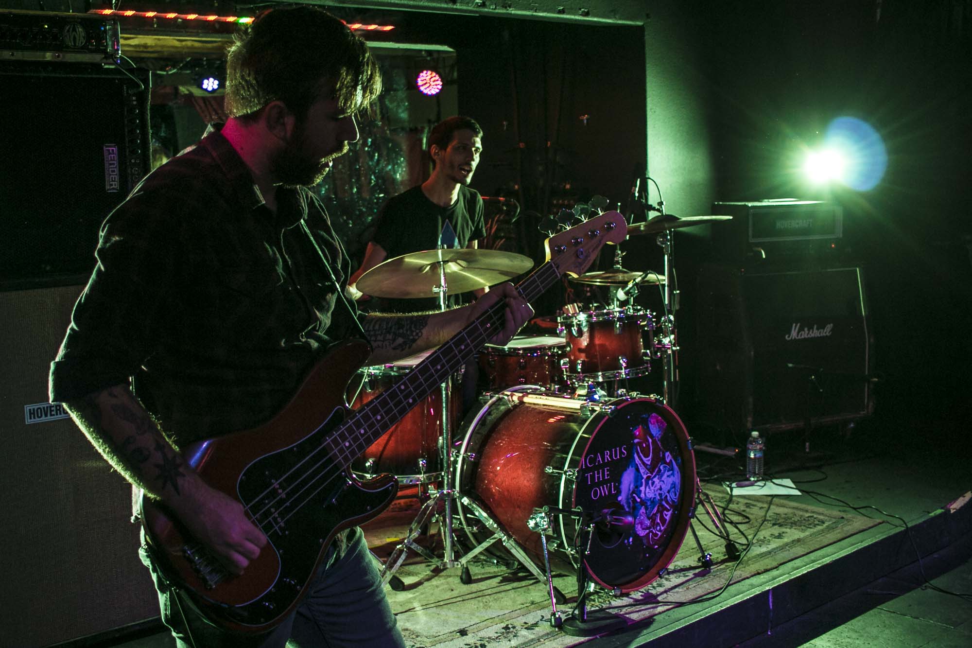 Icarus The Owl, The Analog Cafe [CLOSED], photo by Corey Terrill