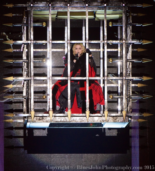 Madonna, Moda Center, Rose Quarter, photo by John Alcala
