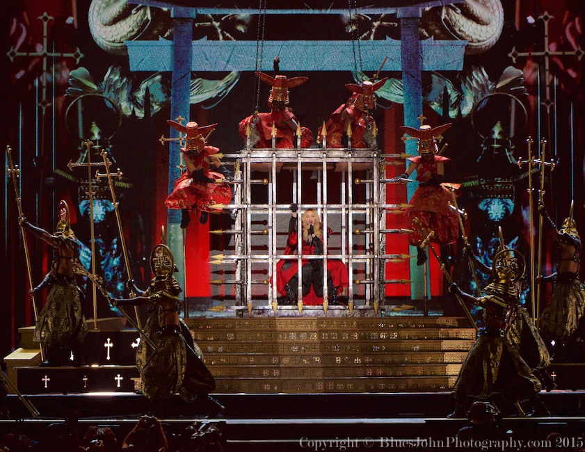 Madonna, Moda Center, Rose Quarter, photo by John Alcala