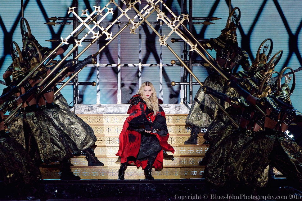 Madonna, Moda Center, Rose Quarter, photo by John Alcala