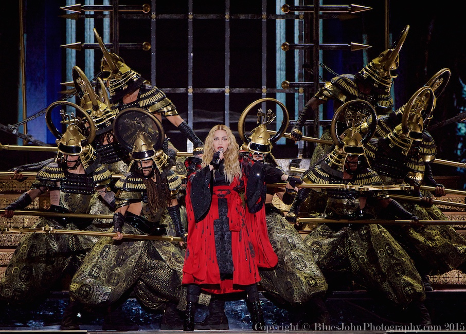 Madonna, Moda Center, Rose Quarter, photo by John Alcala