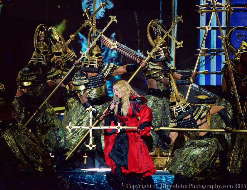 Madonna, Moda Center, Rose Quarter, photo by John Alcala