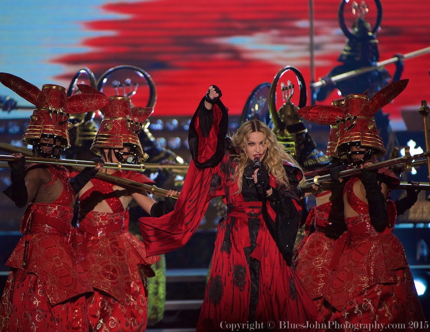 Madonna, Moda Center, Rose Quarter, photo by John Alcala