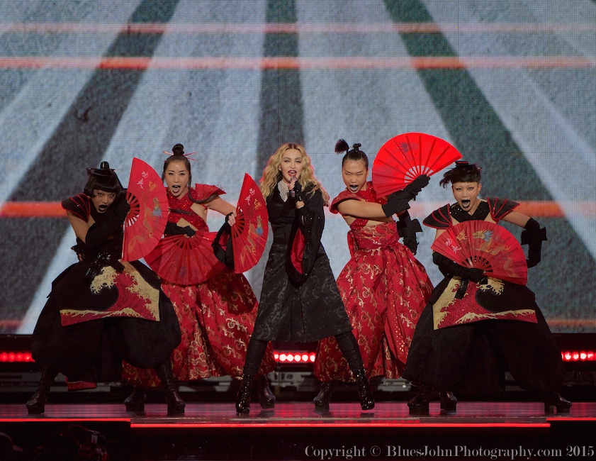 Madonna, Moda Center, Rose Quarter, photo by John Alcala