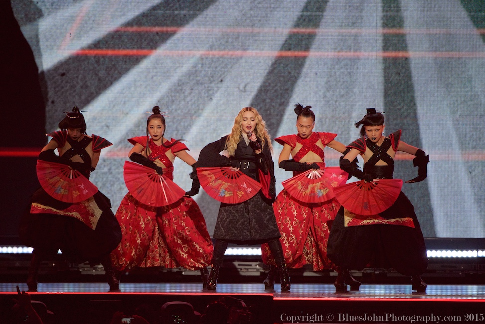 Madonna, Moda Center, Rose Quarter, photo by John Alcala