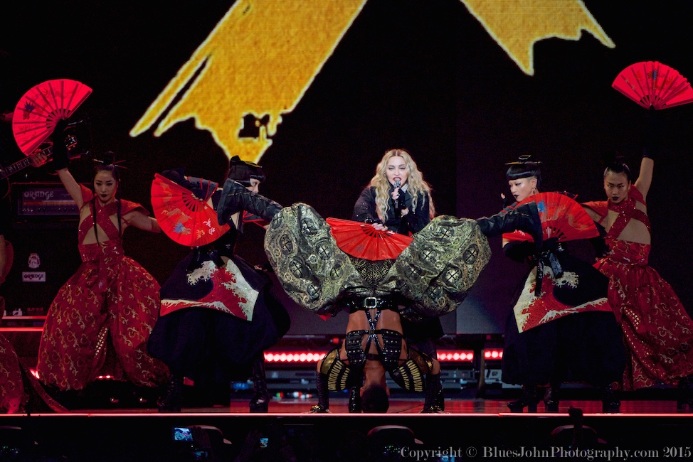 Madonna, Moda Center, Rose Quarter, photo by John Alcala