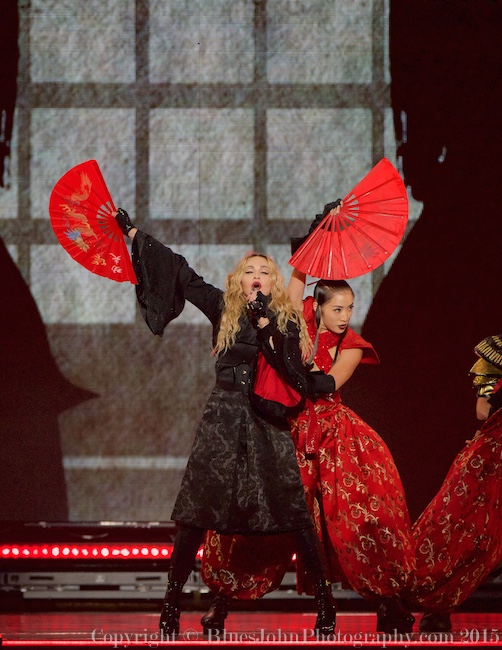 Madonna, Moda Center, Rose Quarter, photo by John Alcala
