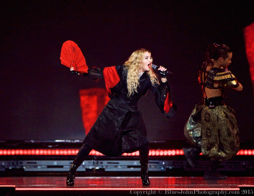 Madonna, Moda Center, Rose Quarter, photo by John Alcala