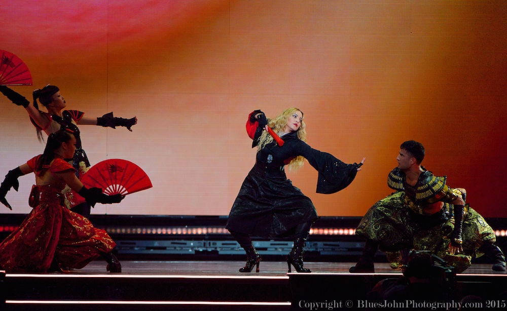 Madonna, Moda Center, Rose Quarter, photo by John Alcala
