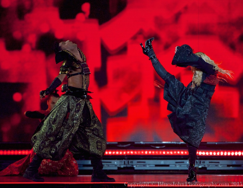 Madonna, Moda Center, Rose Quarter, photo by John Alcala