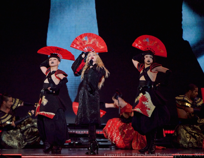 Madonna, Moda Center, Rose Quarter, photo by John Alcala