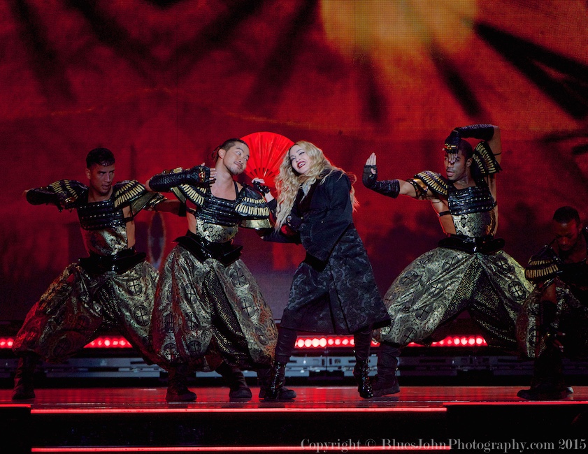 Madonna, Moda Center, Rose Quarter, photo by John Alcala