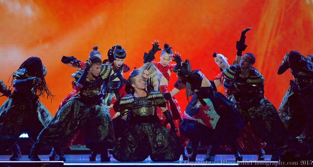 Madonna, Moda Center, Rose Quarter, photo by John Alcala