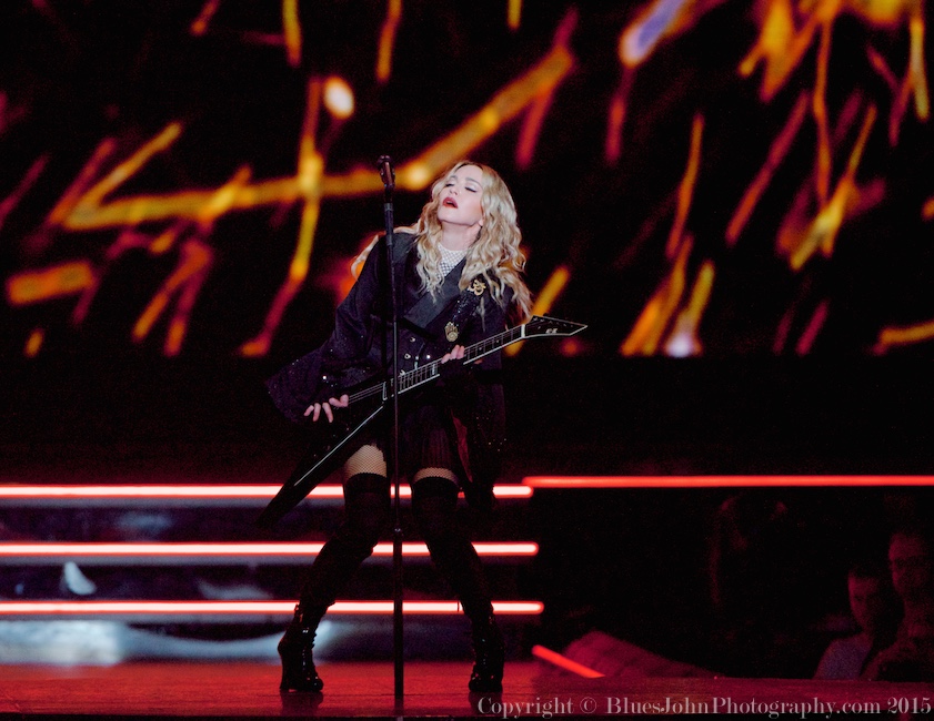 Madonna, Moda Center, Rose Quarter, photo by John Alcala