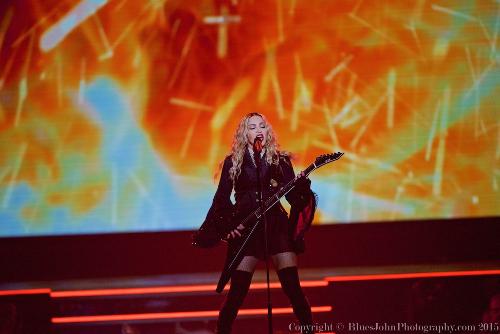 Madonna, Moda Center, Rose Quarter, photo by John Alcala