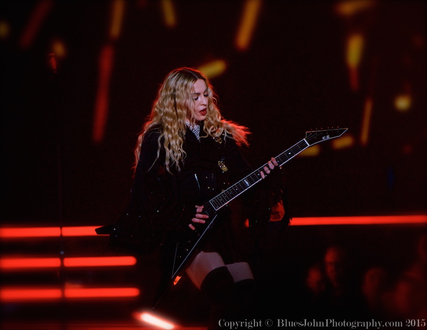 Madonna, Moda Center, Rose Quarter, photo by John Alcala