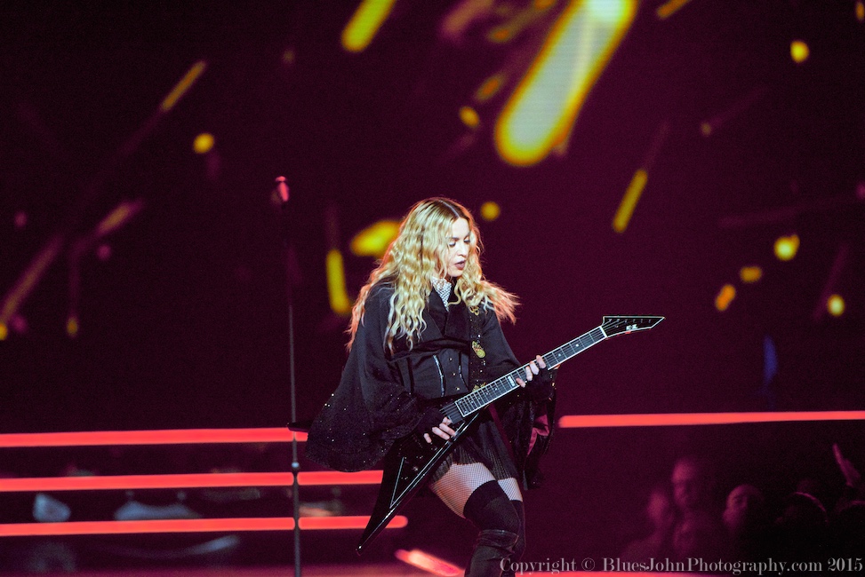Madonna, Moda Center, Rose Quarter, photo by John Alcala