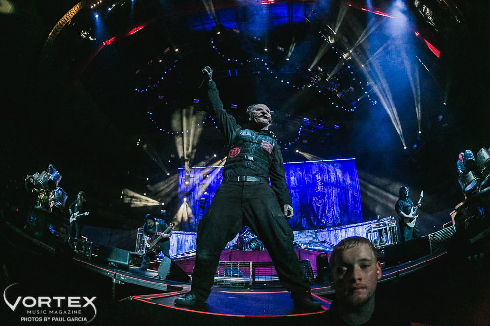 Slipknot, Veterans Memorial Coliseum, Rose Quarter, photo by Paul Garcia