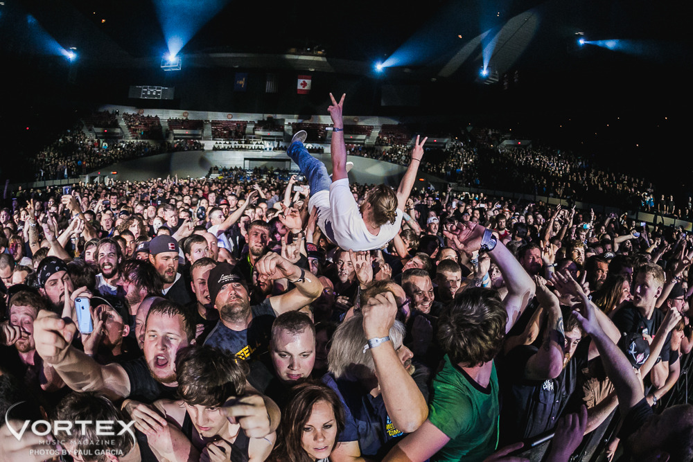 Slipknot, Veterans Memorial Coliseum, Rose Quarter, photo by Paul Garcia