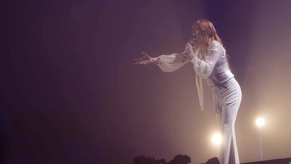 Florence and the Machine, Veterans Memorial Coliseum, Rose Quarter, photo by Corey Terrill