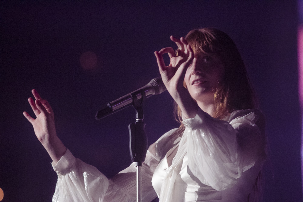 Florence and the Machine, Veterans Memorial Coliseum, Rose Quarter, photo by Corey Terrill