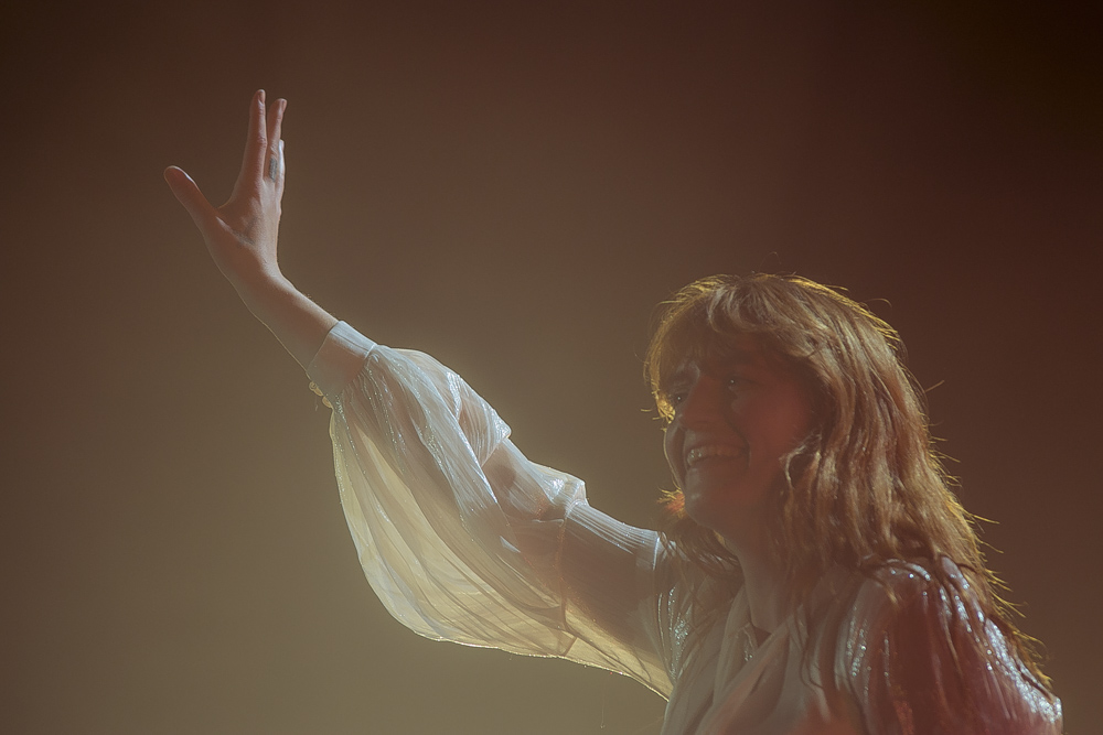 Florence and the Machine, Veterans Memorial Coliseum, Rose Quarter, photo by Corey Terrill