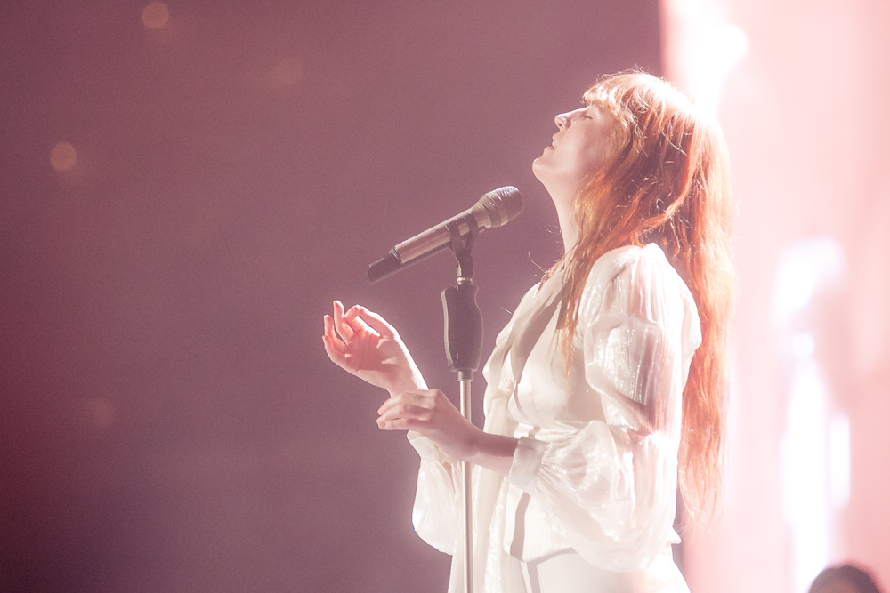 Florence and the Machine, Veterans Memorial Coliseum, Rose Quarter, photo by Corey Terrill