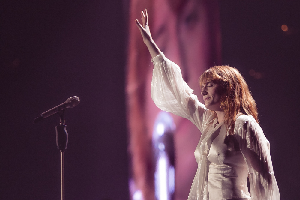 Florence and the Machine, Veterans Memorial Coliseum, Rose Quarter, photo by Corey Terrill