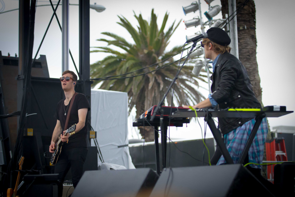 Bob Moses, Treasure Island Music Festival, photo by Madison McClintock