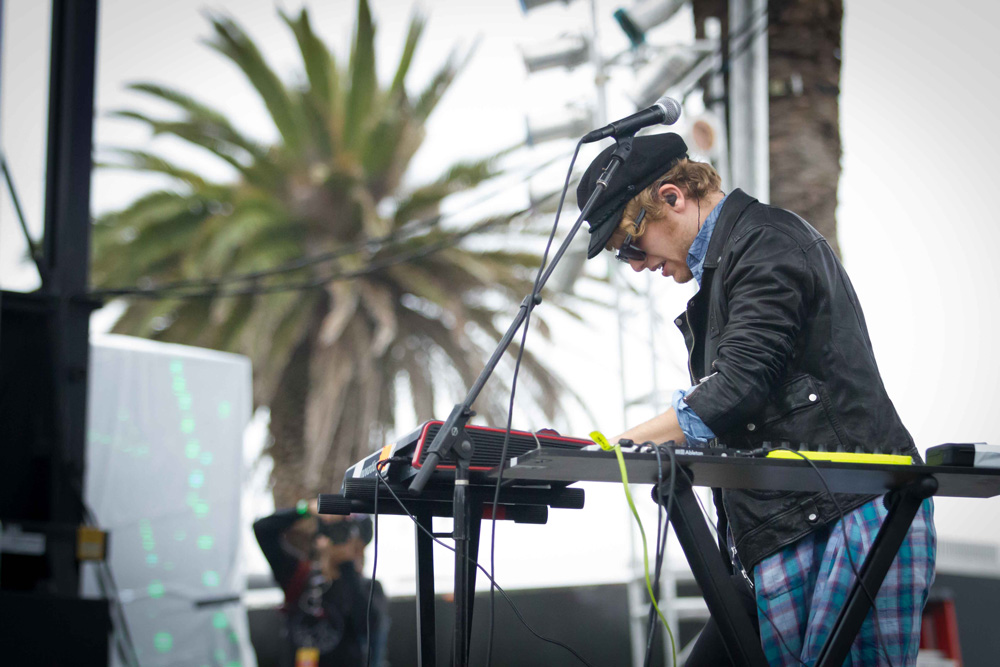 Bob Moses, Treasure Island Music Festival, photo by Madison McClintock