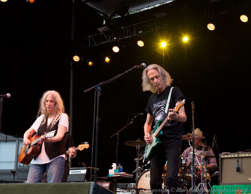 Patti Smith, Pioneer Courthouse Square, photo by John Alcala