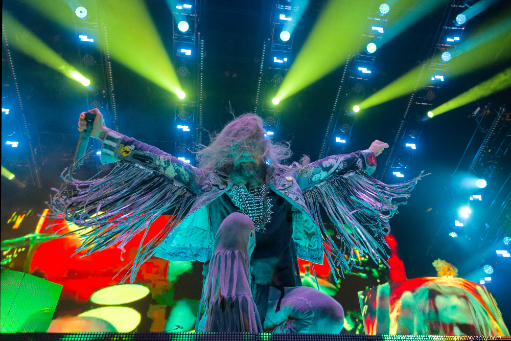 Rob Zombie, RV Inn Style Resorts Amphitheater, photo by John Alcala