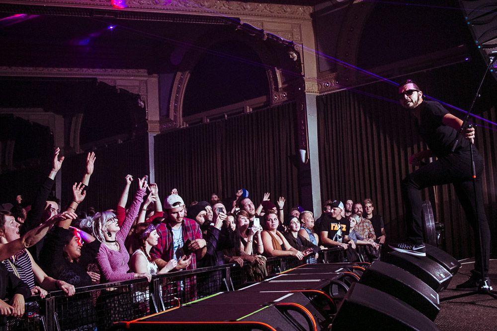 Ghostland Observatory, Crystal Ballroom, photo by Corey Terrill