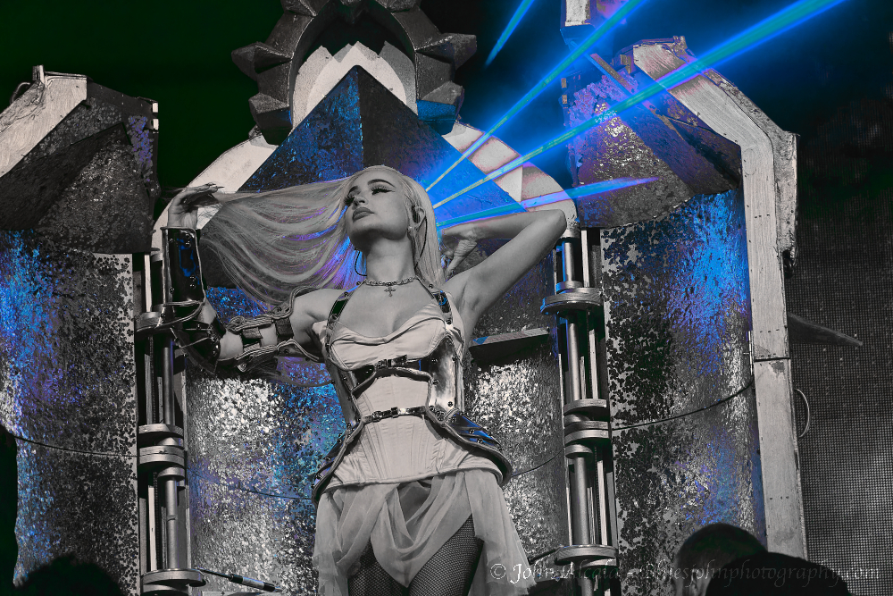 Photos of Kim Petras at Veterans Memorial Coliseum on Oct
