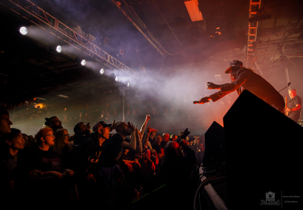 Ministry, Roseland Theater, photo by Alyssa Herrman
