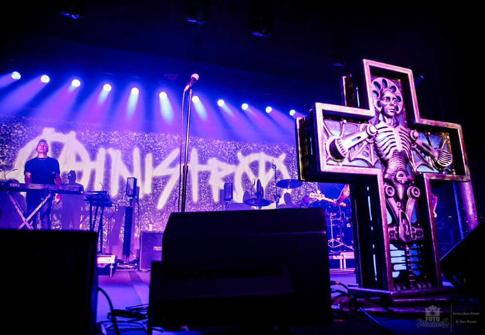 Ministry, Roseland Theater, photo by Alyssa Herrman