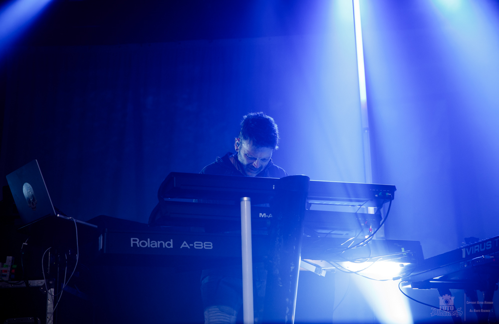 Gary Numan, Roseland Theater, photo by Alyssa Herrman