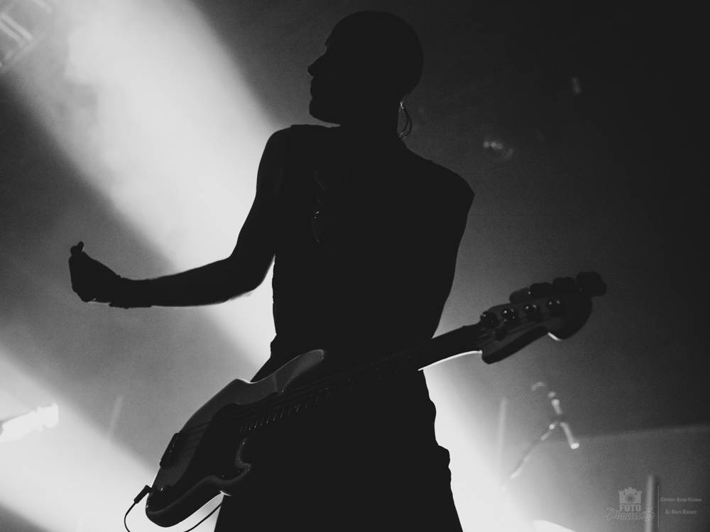 Gary Numan, Roseland Theater, photo by Alyssa Herrman