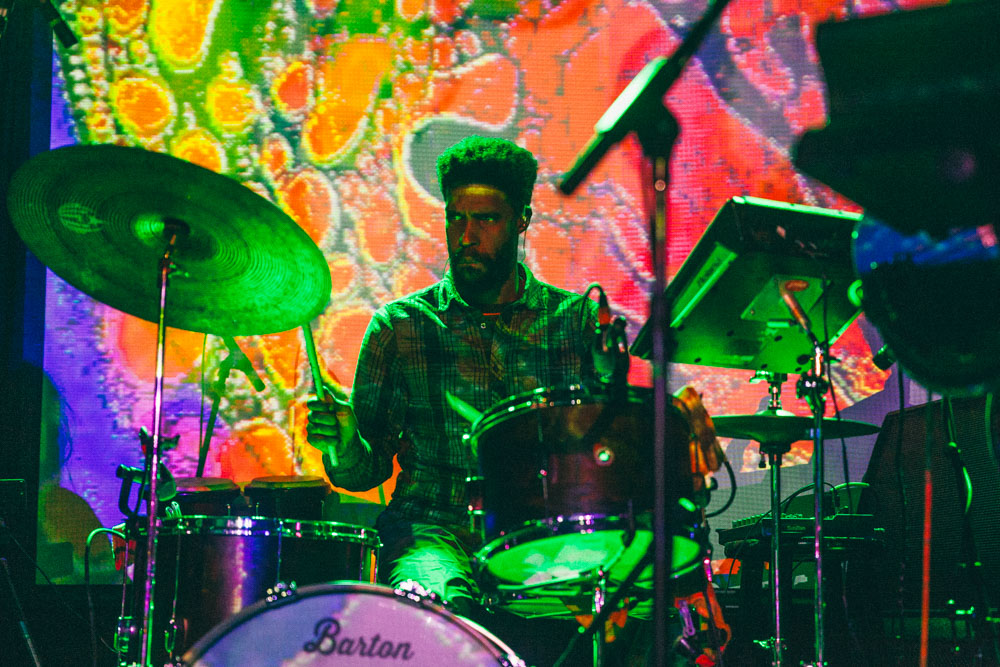 Boogarins, Star Theater, photo by Blake Sourisseau