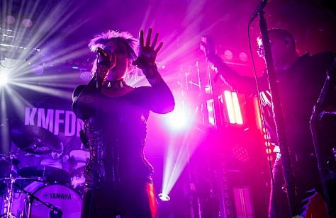 KMFDM, Wonder Ballroom, photo by Alyssa Herrman