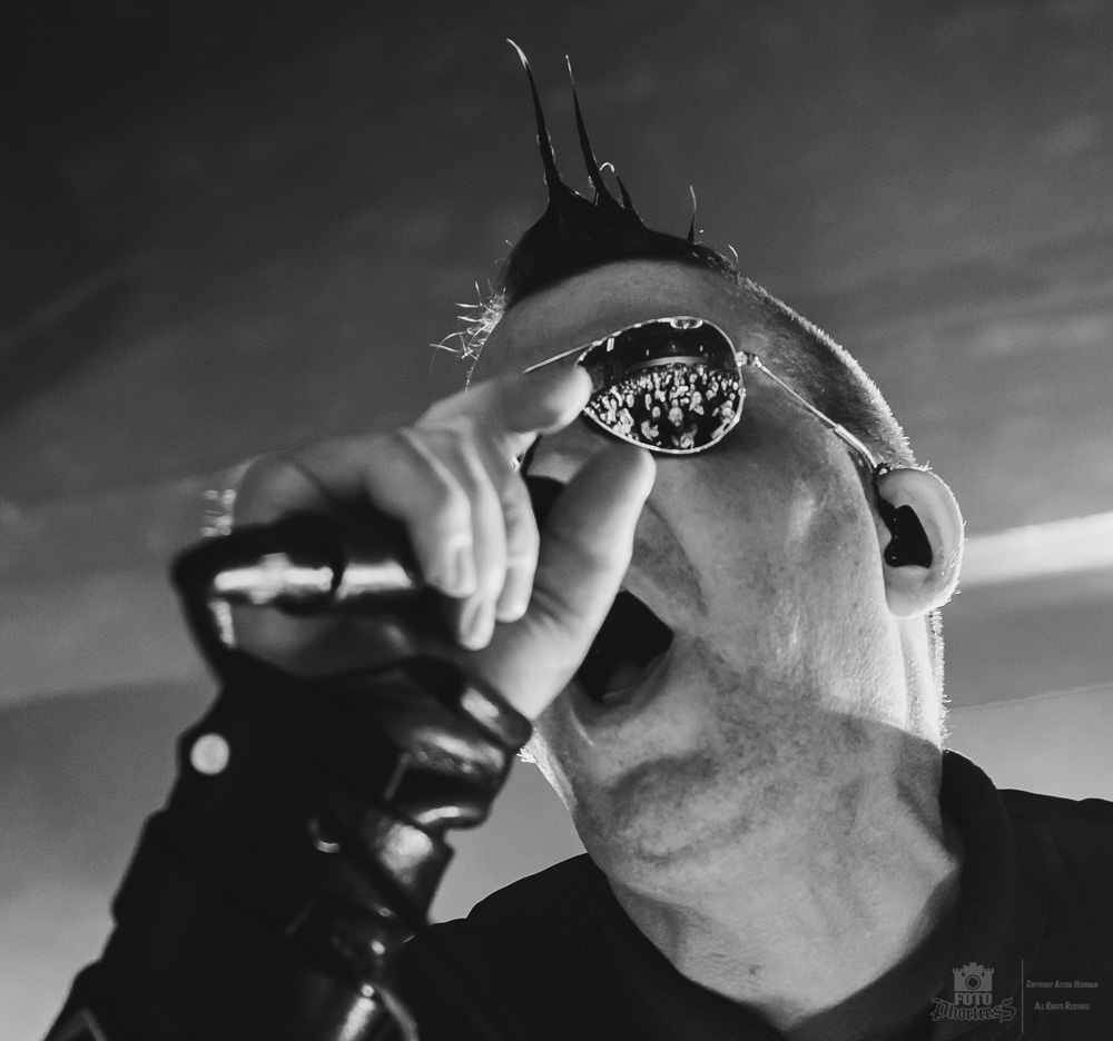 KMFDM, Wonder Ballroom, photo by Alyssa Herrman