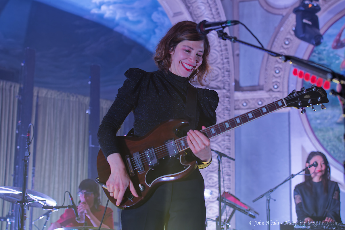 Sleater-Kinney, Crystal Ballroom, photo by John Alcala