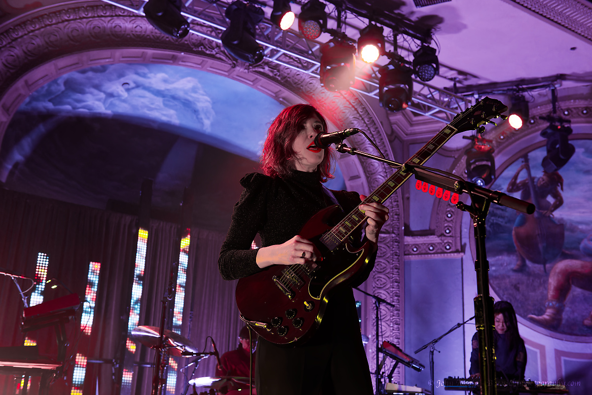 Sleater-Kinney, Crystal Ballroom, photo by John Alcala