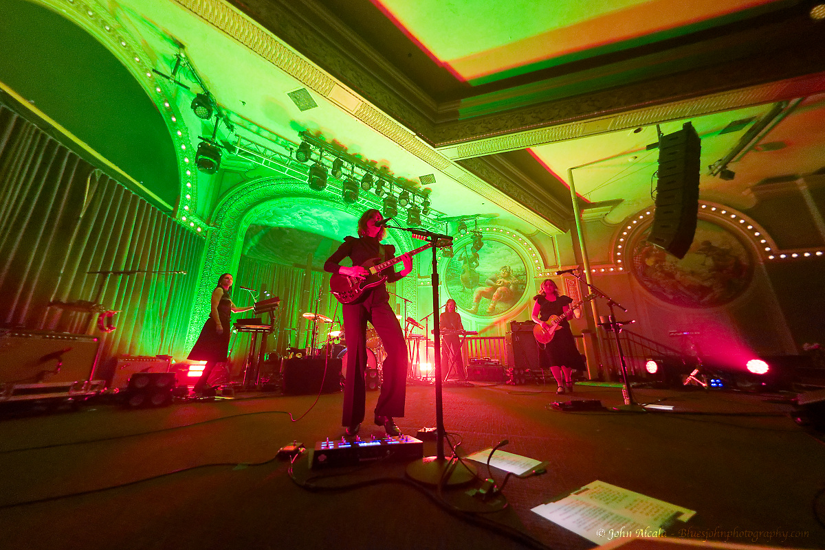 Sleater-Kinney, Crystal Ballroom, photo by John Alcala