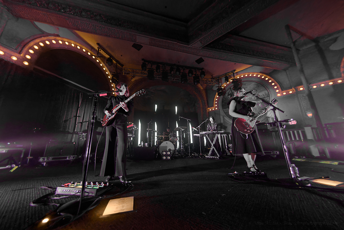 Sleater-Kinney, Crystal Ballroom, photo by John Alcala