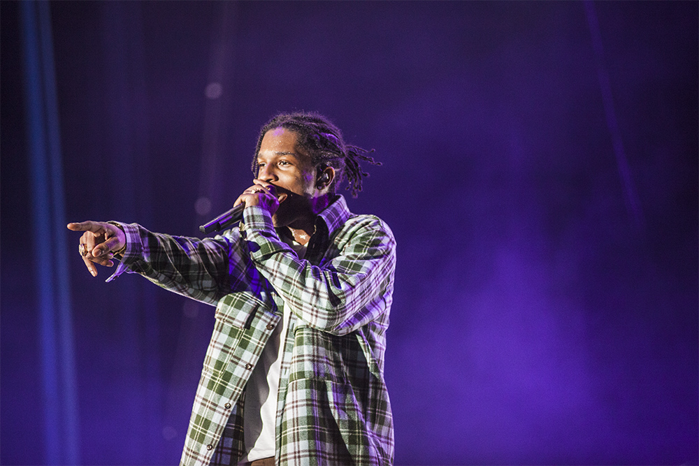 A$AP Rocky, WaMu Theater, photo by Nathan Harris