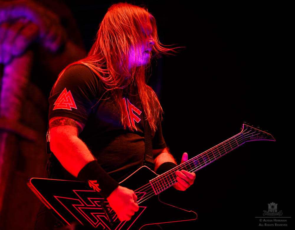 Amon Amarth, Moda Center, photo by Alyssa Herrman